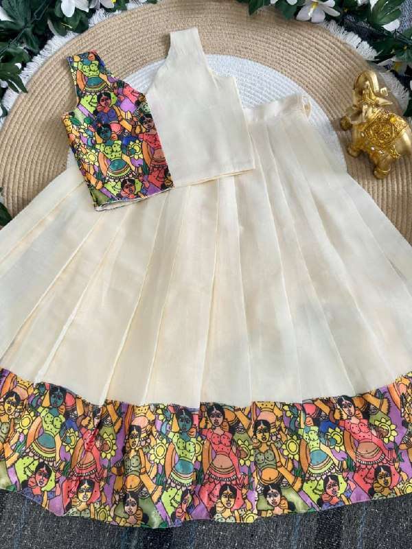 KATHAKALI HERITAGE KIDS LEHENGA COLLECTION NAVRATRI LITTLE GIRLS WEAR RESELLER PRICE